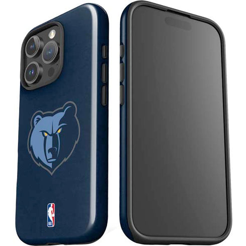 NBA Memphis Grizzlies Distressed iPhone 16 Pro Max Impact Case